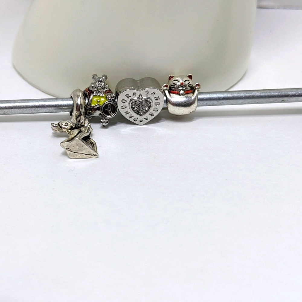 925 silver charms adaptable to Pandora bracelet